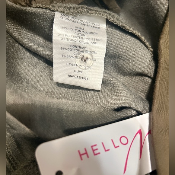Hello Miz Brown Maternity Pants | Pull-On Comfort | Size S NWT - Picture 5 of 5